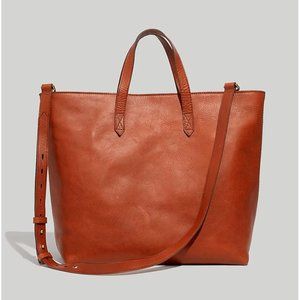 Madewell | Zip-Top Transport Carryall | English Saddle